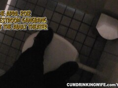 Restroom Gangbang at the Adult Theater Thumb