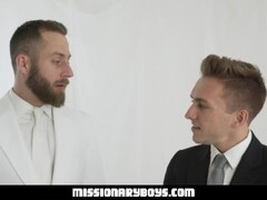 missionaryboyz - young missionary strokes himself to orgasm in the bathroom Thumb