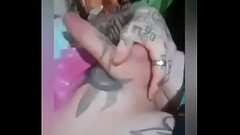 Tattoed Man With Tattooed White Cock Doeboy aka Mac Mealsher Video Thumb