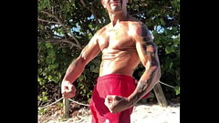 MAXXX LOADZ THE BEACH BODY LIFEGUARD PORNSTAR TAN FIT RIPPED CLIPPED WITH ROCK HARD ABS Thumb