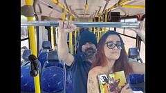 Estudande e fodida por estranho dentro do onibus! Thumb