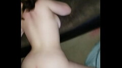 Real Amateur Rough Sex (Slut Wife with all natural curves takes a big dick HARD!) Thumb