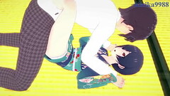 Rinze Morino and Hana Suzuki intense sex. - THE IDOLM@STER SHINY COLORS Hentai Thumb