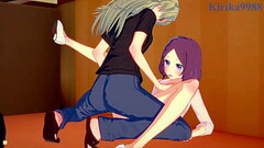 Rin Toyama and Ko Yagami intense lesbian play and futanari sex. - New Game! Hentai Thumb