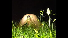 Dildo in nature! My ass seems to be happy, and it&#039_s good to peck! Thumb