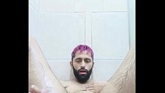 Big Dick Latino Camilo Brown Using Oil And a Vibrator In The Shower To Give Himself An Intense Prost Thumb