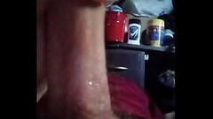 I jerk my hard cock Thumb