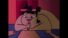 Sadie and Cody dick sucking Thumb