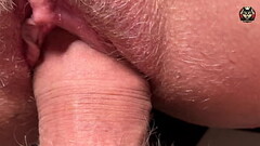 MILF. Hairy pussy Closeup FEMALE ORGASM Thumb