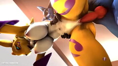 yiff renamon refregada por Lucario Thumb