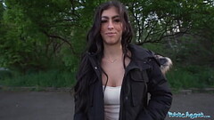 Public Agent Sexy Colombian babe sucks and fucks in public place Thumb