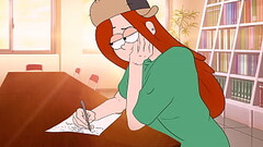 He writes a frank explanatory note at school ! Gravity Falls Hentai Wendy! 2d Porn cartoon Thumb