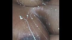 Milk dripping off slut beautiful round chocolate titties Thumb