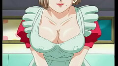 Meseras tetonas calientan a los clientes - Hentai Hitozuma Cosplay 2 Thumb