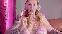 ASMR Lollipop Eating Thumb