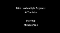 Sunbathing Mira Monroe Has Multiple Intense Hitachi Orgasms By The Lake At HitachiHoes - Reup Thumb