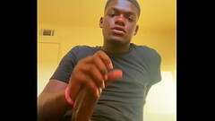 stroking bbc with Thehoodstonaxxx Thumb