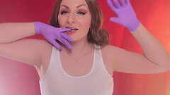 ASMR: nitrile gloves - Arya Grander Thumb