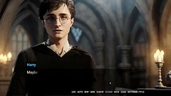 Hogwarts Lewdgacy [ Hentai Game PornPlay Parody ] Harry Potter and Hermione are playing with BDSM fo Thumb