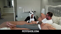 PetiteHoe -  Fucking My Tiny Teen Whore In Panda Costume- Zerella Skies Thumb