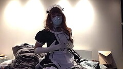 Femboy maid solo Thumb