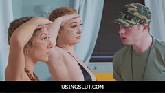 UsingSlut - Military Teens Free Use Camp- Callie Black, Dani Blu Thumb