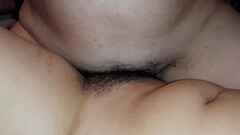 Unshaved Pussies Rub and Cum Twice - Girls fly orgasm Thumb