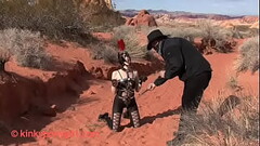 Playing With His Ponygirl In The Desert Thumb