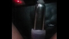 My dick sucked with cow milking machine Thumb