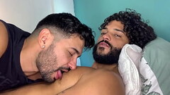 MARCOS GOIANO &amp_ Ei Davi Lobo Brazilan Creampie Thumb