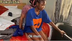 Horny Petite University of Ibadan girl Laura gets pussy stretched by step-mum&#039_s sugar boy (Full Thumb