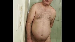 Nude Martin Lavall&eacute_e sodomizes himself and compares his dildo with his rosy chastity device a Thumb