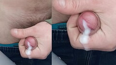 amateur homemade masturbate outdoor public cumshot Thumb