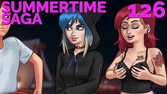 SUMMERTIME SAGA #126 &bull_ Comparing their boob sizes Thumb