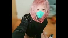 Japanese pink hair sissy Thumb