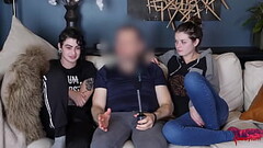Insane BDSM fetish fuck sluts bound together Thumb