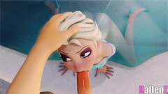 Frozen - Elsa gets a blowjob Thumb