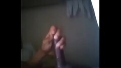 Stroking bbc Thumb