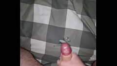 Jerking my big white cock for a thick load Thumb