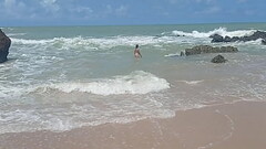 Yuri Ga&uacute_cho Casal Paradise GOSTOSA CASADA MOSTRANDO TUDO NA PRAIA DE NUDISMO OS MACHO TUDO LO Thumb