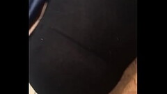 Phat ass RedHead in see through leggings Thumb