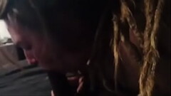 Dreadhead Pawg sucking black dick and balls Thumb