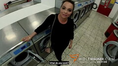 MILF POV BLOWJOB in PUBLIC, and HUGE CUMSHOT in the Mouth: Dirty Priscilla - WolfWagnerCom Thumb