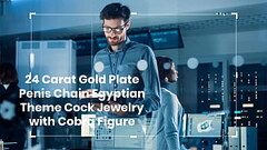Thutmose - Gold Cobra Penis Jewelry Thumb