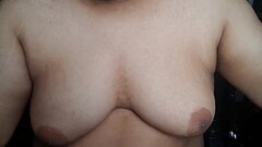 Cream all over my fat titties Thumb