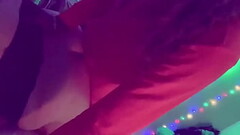 Interracial threesome with gothic white Bbw &amp_ sexy redhead Latina BBC Thumb