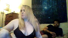 Cum Swallowing Cock Smoker starring Alexsis Sweet Thumb