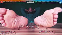 Tiny Slaves Worship The Feet Of a GOD &quot_PREVIEW&quot_ Thumb