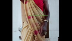 Indian crossdresser Lara D&#039_Souza sexy video in saree part 1 Thumb