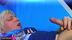 Self cumshot blonde guy Thumb